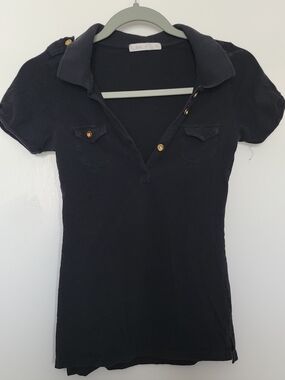 Level Up Black Polo Size Medium
